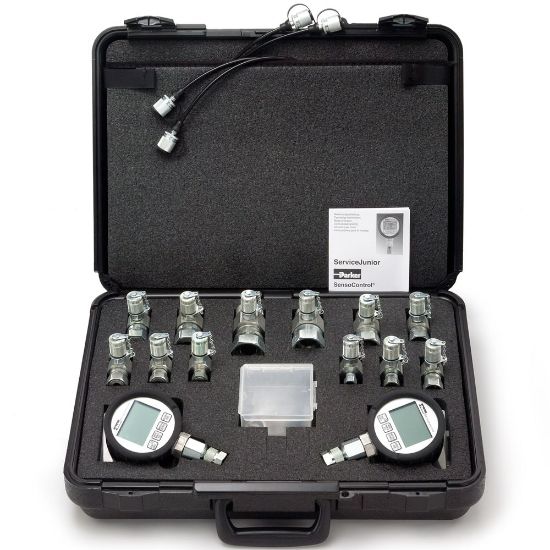 Picture of Digital Pressure Gauges & Diagnostic Test Kits - ServiceJunior - SCJR2-KIT-EMA