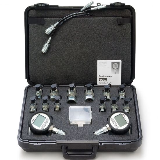 Picture of Digital Pressure Gauges & Diagnostic Test Kits - ServiceJunior - SCJR2-KIT-PD