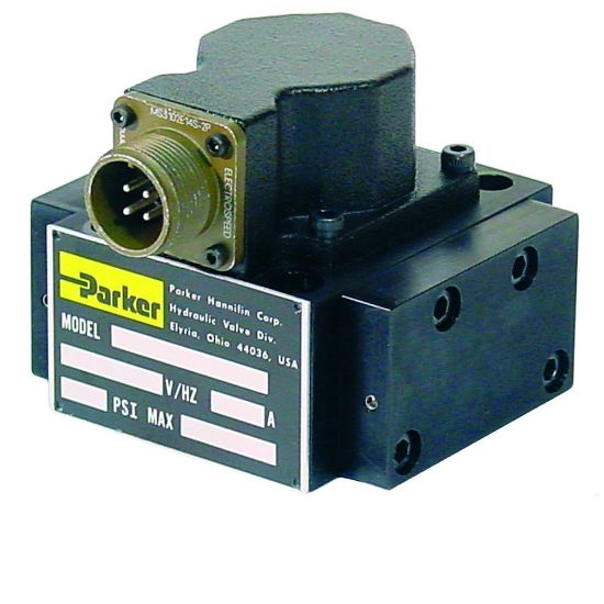 Picture of Two-stage, 4 way, Flapper and Nozzle Servovalve - SE20 Series - SE20HAAAANA16.5