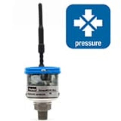 Picture of Wireless SensoNODE™Blue Sensors with Voice of the Machine™ Mobile App - Route-based Condition Monitoring - SNPT4-10-B-4MP