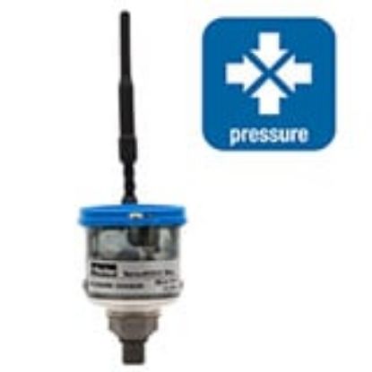Picture of Wireless SensoNODE™Blue Sensors with Voice of the Machine™ Mobile App - Route-based Condition Monitoring - SNPT4-100-B-4MO