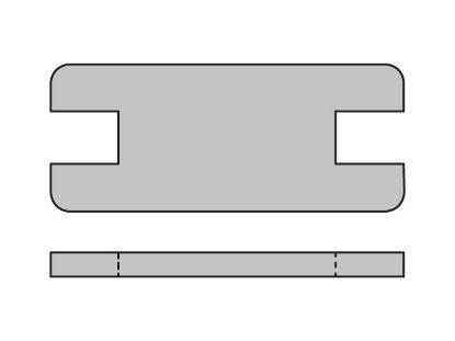 Picture of Metric Heavy Series SPC Locking Plate - SPC1X