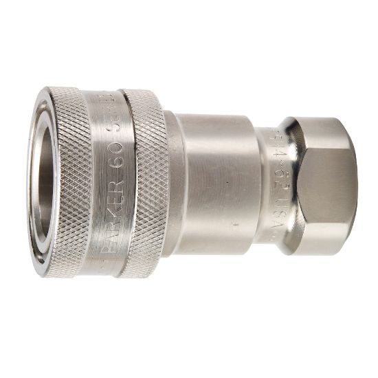 Picture of General Purpose, ISO 7241-B, Hydraulic Quick Couplings - 60 Series - SSH6-62Y-BSPP