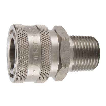 Picture of High Flow, Unvalved, Hydraulic Quick Couplings - ST Series - SST-1M