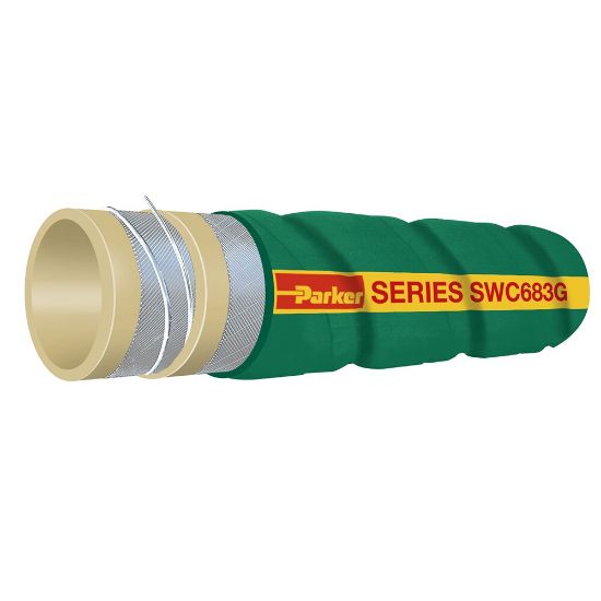 Picture of TITANFLEX® MODIFIED XLPE CORRUGATED CHEMICAL SUCTION HOSE - SWC683G-4000