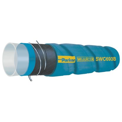 Picture of WILDCATTER® UHMWPE CORRUGATED CHEMICAL SUCTION HOSE - SWC693B-1000