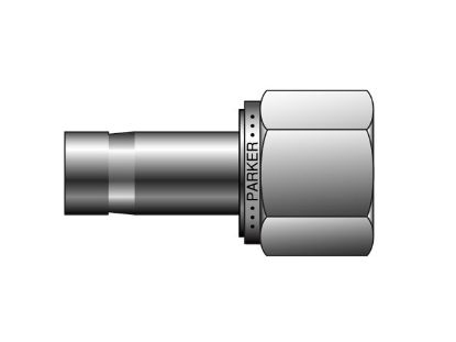 Picture of CPI Metric Tube BSPT Female Adapter - T2HG K - T2HG 10-1/2K-B