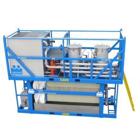 Picture for category Stackable combination unit TDW- Slurry skid suitable for Filter Press