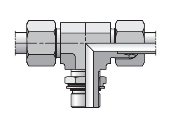Picture of EO/EO-2 Tee, Adjustable Branch - TEE-OR - TEE06SMORCF