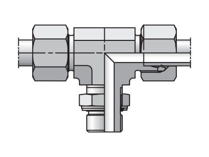 Picture of EO/EO-2 Tee, Adjustable Branch - TEE-R - TEE06LRCF