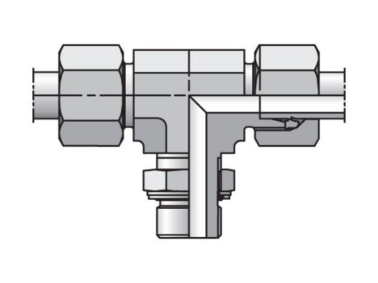 Picture of EO/EO-2 Tee, Adjustable Branch - TEE-R - TEE06LRCF