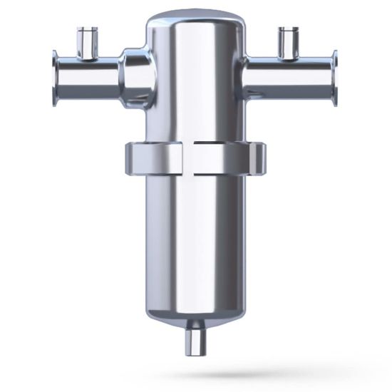 Picture of TGE ATEX Approved Stainless Steel Filters for Technical and Industrial Gases - Clamp Connection - TGE314/16C-C/A