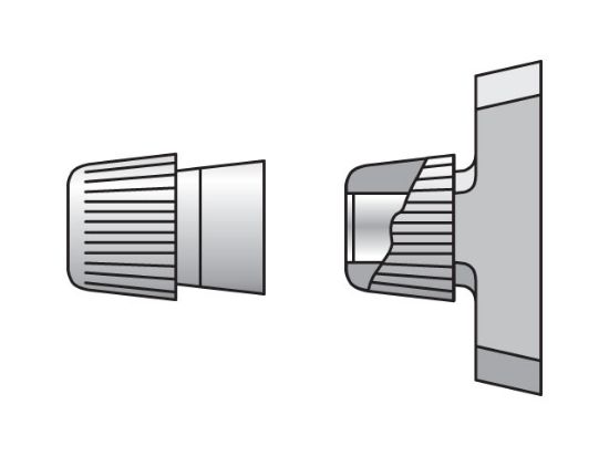 Picture of Metric Standard Twin Series TMB Lock Nut - TMB2X
