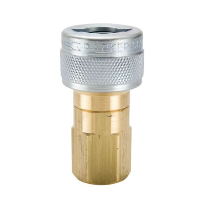 Picture of Twist Lock Schrader Interchange, Quick Connect Air Couplings  - TL Series - TL-251-4FP
