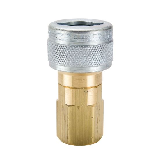 Picture of Twist Lock Schrader Interchange, Quick Connect Air Couplings  - TL Series - TL-251-4FP
