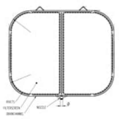 Picture of Filter Leaves for Pressure Leaf Tank, Twin Leaf - TLH