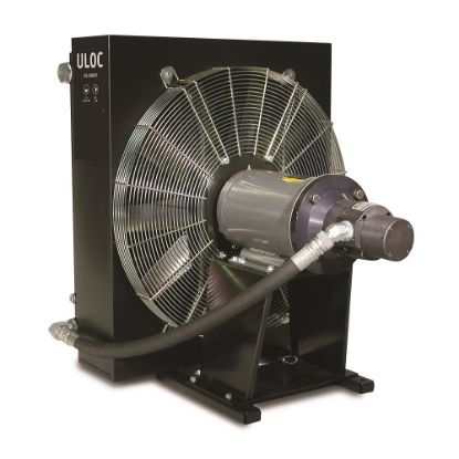 Picture of Complete Air Oil Cooler System with AC Motor - ULOC Series - (Americas) - ULOC-007D-M-A-SA