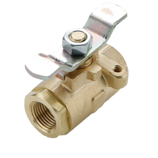 Picture of Industrial Brass Ball Valves - V502P-4-04