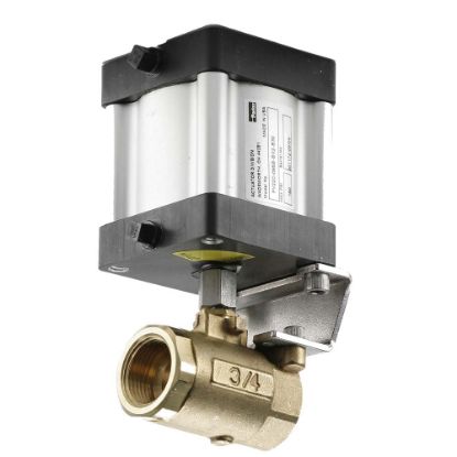 Picture of Industrial Ball Valves - Stainless Steel - V502SS-4-ACT