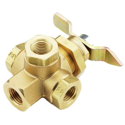 Picture of Industrial Brass Ball Valves - V540P-4