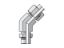 Picture of EO/EO-2 45° Elbow, Adjustable - VEE-UNF - VEE06L7/16UNFCF