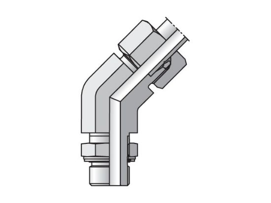 Picture of EO/EO-2 45° Elbow, Adjustable - VEE-M - VEE18ZLMCF