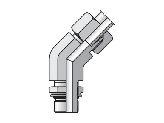 Picture of EO/EO-2 45° Elbow, Adjustable - VEE-OR - VEE22LM27X2ORCF