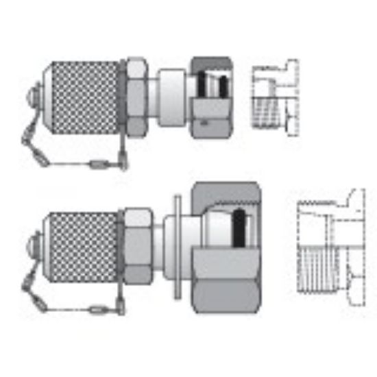 Picture of In-Line Diagnostic Fittings and Adapters - VKA3/15LCF