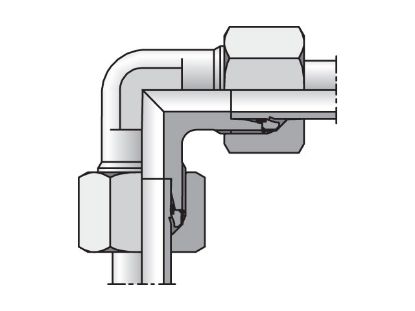 Picture of EO/EO-2 90° Elbow, Union - W - W04LL71