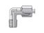 Picture of EO/EO-2 90° Elbow, Male Connector - WE-M keg - WE12LMCF