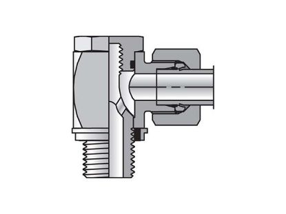 Picture of EO/EO-2 90° Elbow, High Pressure Banjo - WH-M-KDS - WH06LMKDSCF