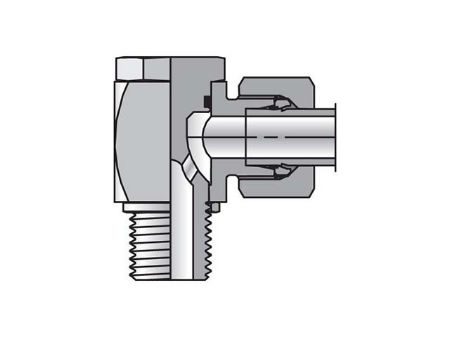 Picture for category EO/EO-2 90° Elbow, High Pressure Banjo - WH-R