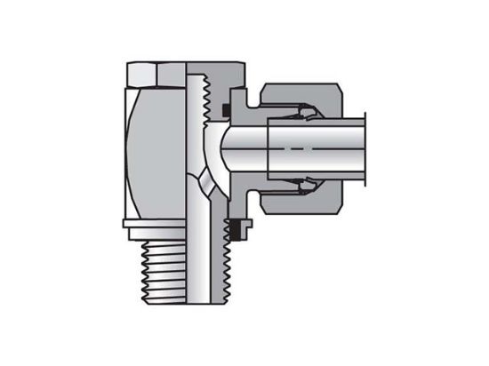 Picture of EO/EO-2 90° Elbow, High Pressure Banjo - WH-R-KDS - WH08LRKD71