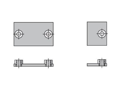 Picture of Inch Standard Series WP Weld Plate - WP-1