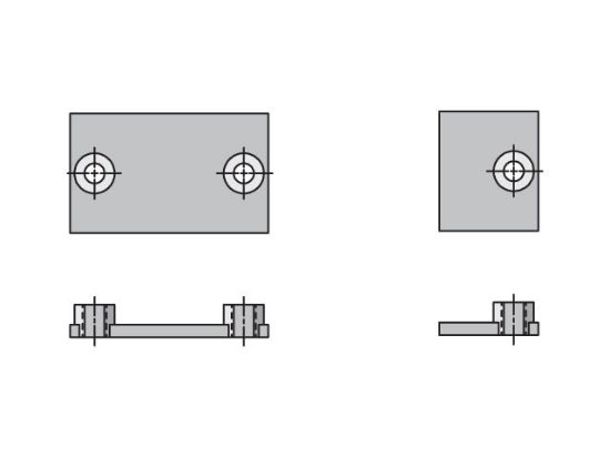 Picture of Inch Standard Series WP Weld Plate - WP-1