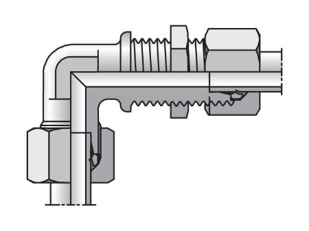 Picture for category EO/EO-2 90° Elbow, Bulkhead Union - WSV