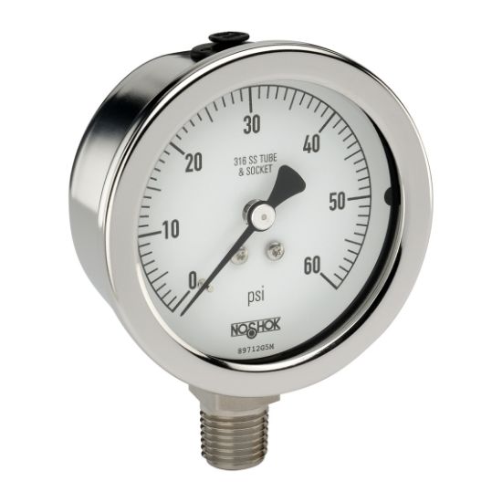 Picture of 25-500-15000-psi - 400/500 Series All Stainless Steel Dry and Liquid Filled Pressure Gauges