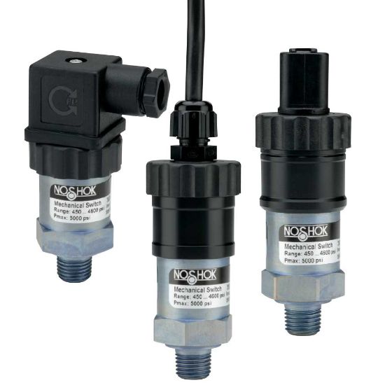 Picture of 300H-3-2-145/1160-8 - 300 Series Mechanical Compact Single Pole Double Throw (SPDT) Pressure Switches with Adjustable Hysteresis