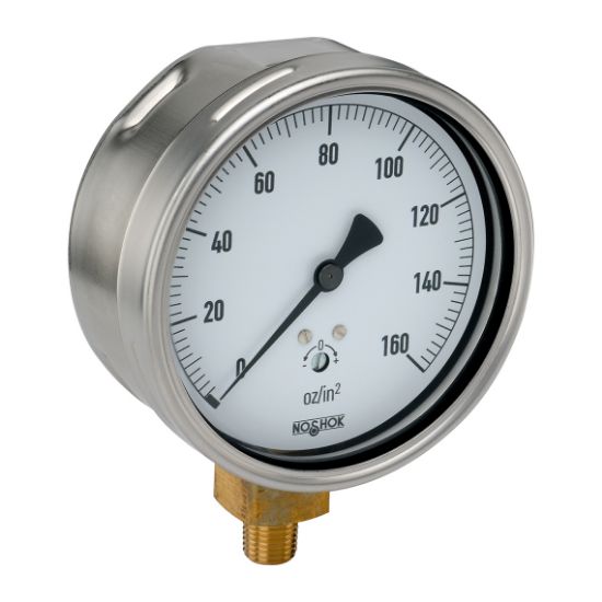 Picture of 40-200-60-inH2O - 200 Series Low Pressure Diaphragm Dry Pressure Gauges